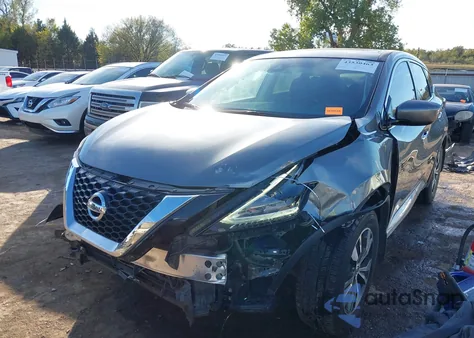 2021 Nissan Murano S Intelligent Awd from USA, damaged, VIN 5N1AZ2ASXMC133385